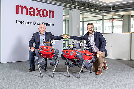 Diese Kollaboration hat es in sich: maxon und ANYbotics gehen eine enge und langfristige Kooperation ein und st&auml;rken so den Robotikstandort Schweiz